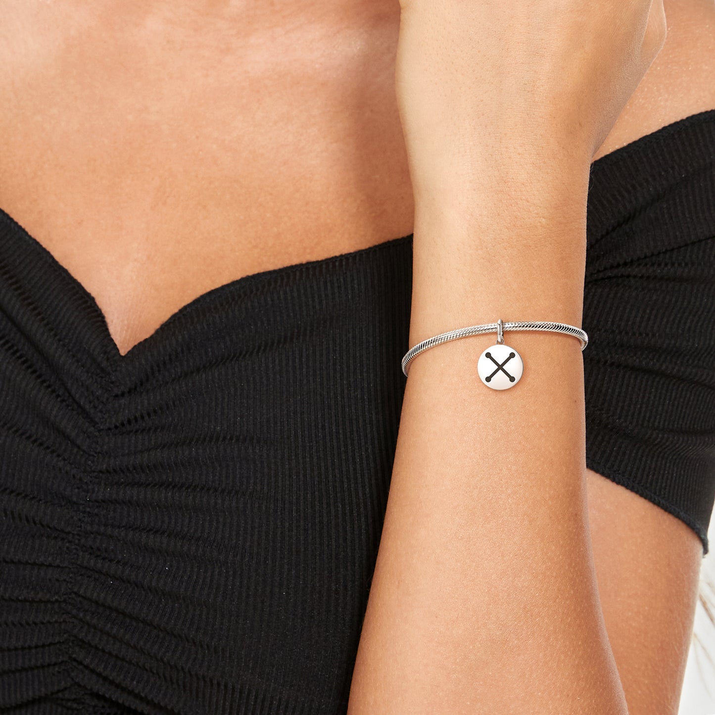 Nyame Nwu na Mawu Adinkra Symbols Pendant Dangle Charm