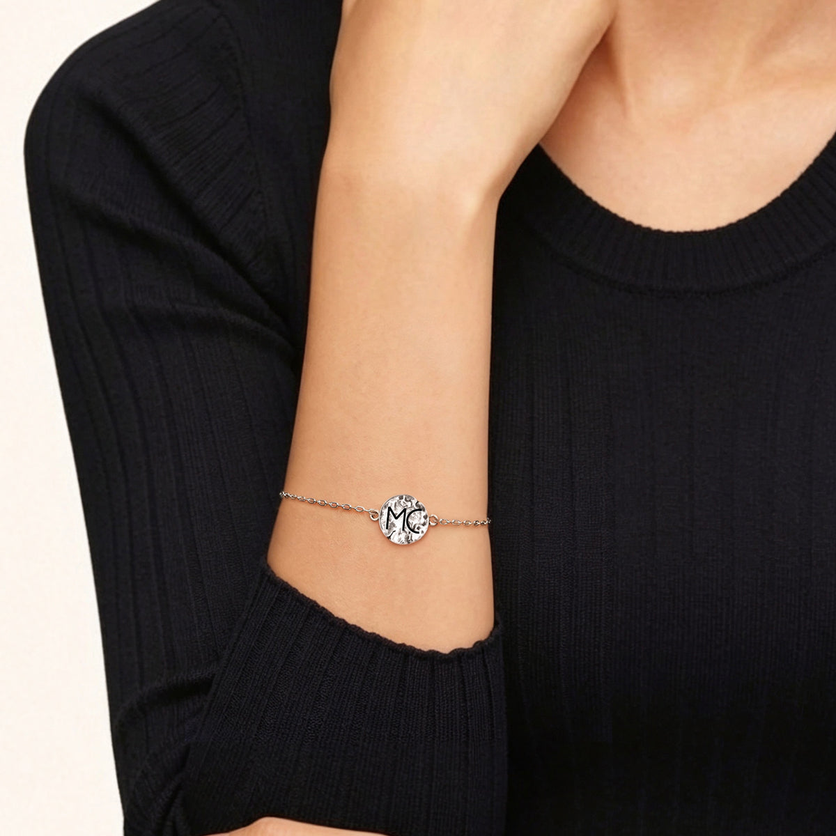 Midheaven Reputation Bracelet for Public Image Reflection — model image