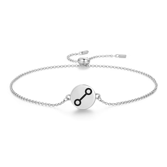 Oppositions Astrology Symbols Adjustable Bracelet