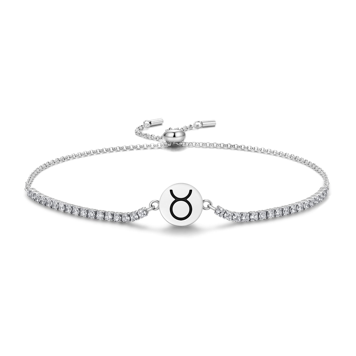 Taurus Astrology Symbols Adjustable Bracelet