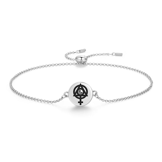 The Empress Tarot Symbols Adjustable Bracelet