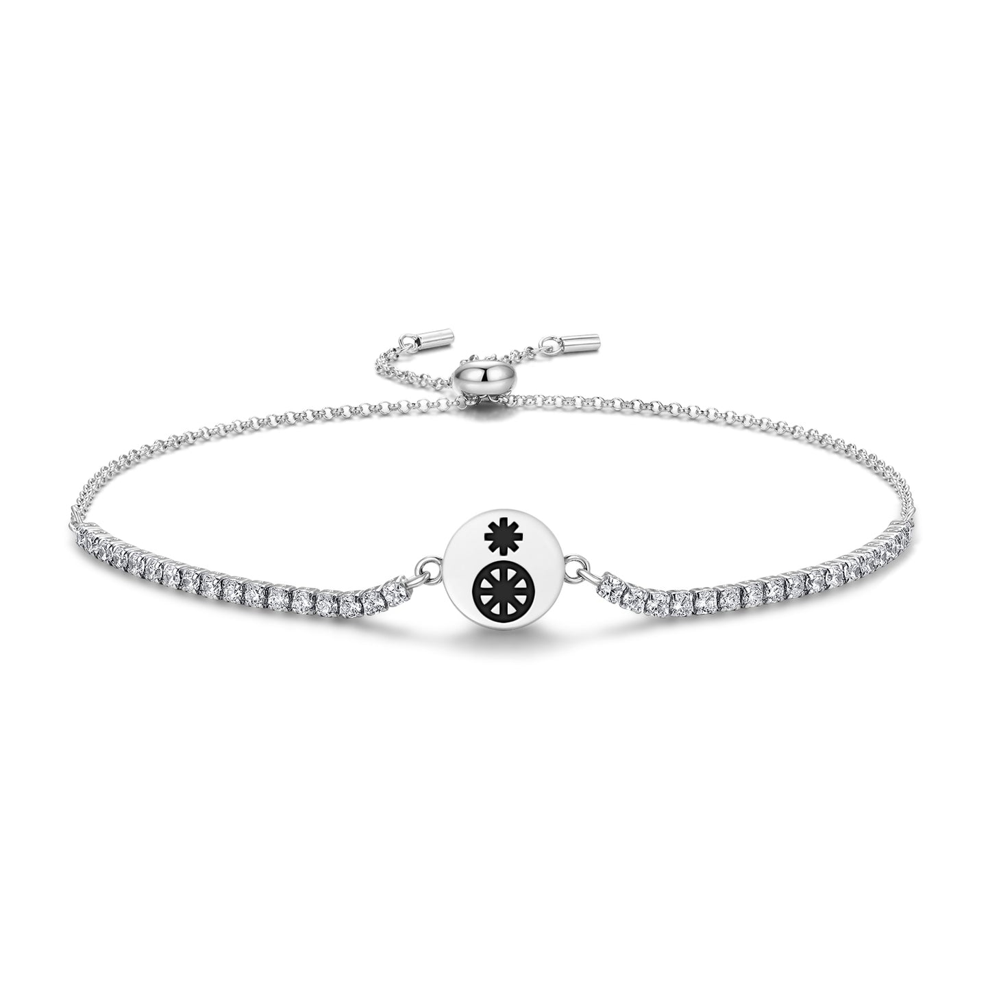 Tyche – Fortuna Greek Mythology Symbols Adjustable Bracelet