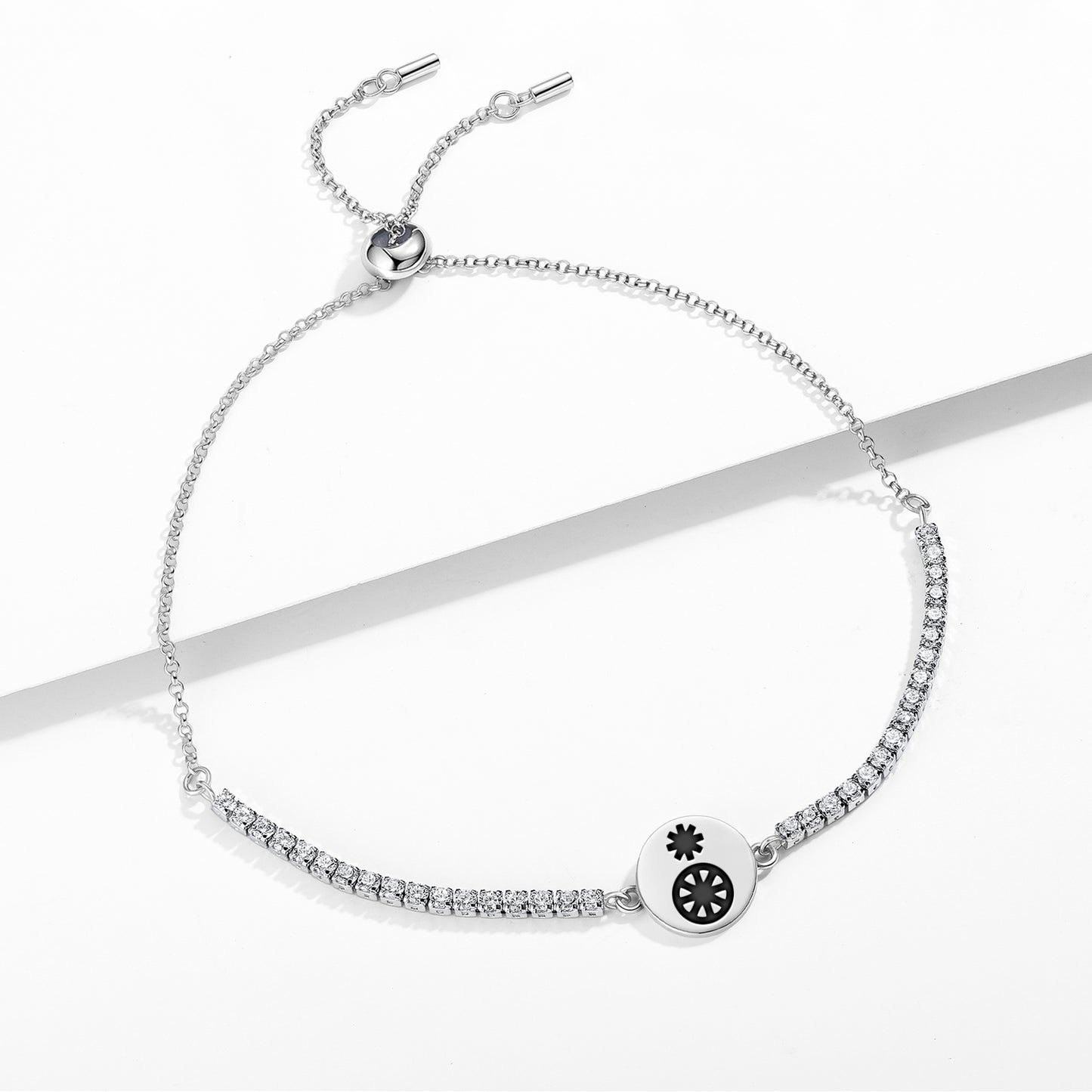 Tyche – Fortuna Greek Mythology Symbols Adjustable Bracelet