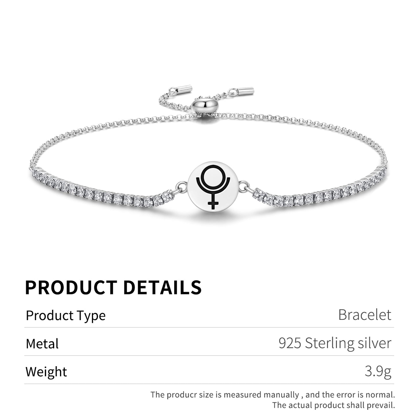 Hades – Pluto Greek Mythology Symbols Adjustable Bracelet