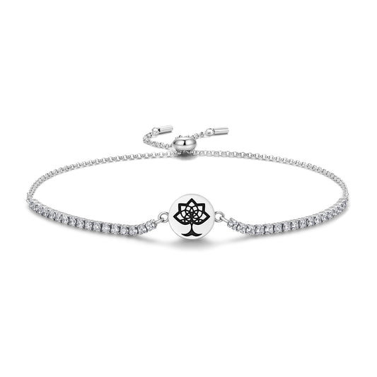 The Tree of Life Celtic Symbols Adjustable Bracelet