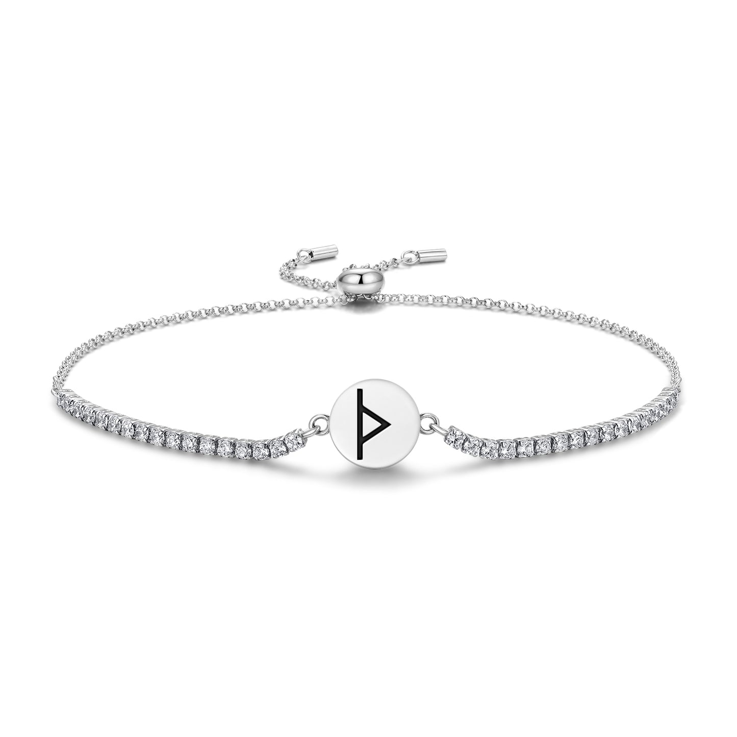 Thurisaz Norse Runes Symbol Adjustable Bracelet