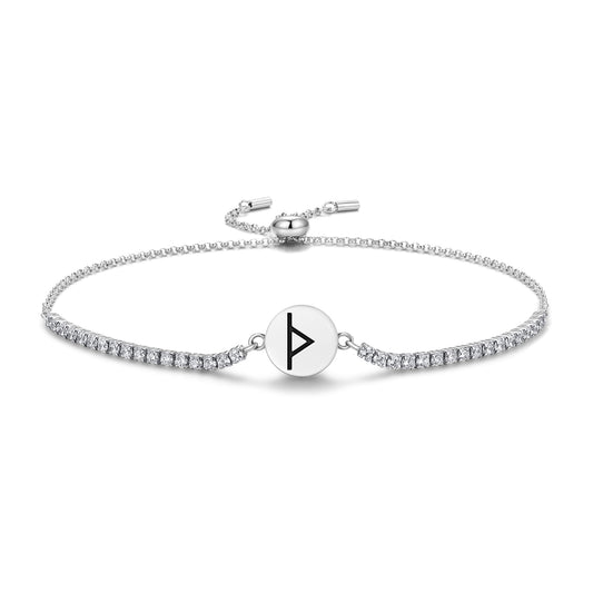 Thurisaz Norse Runes Symbol Adjustable Bracelet