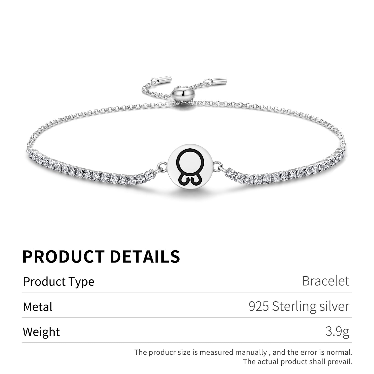 Troll cross Norse Symbols Adjustable Bracelet