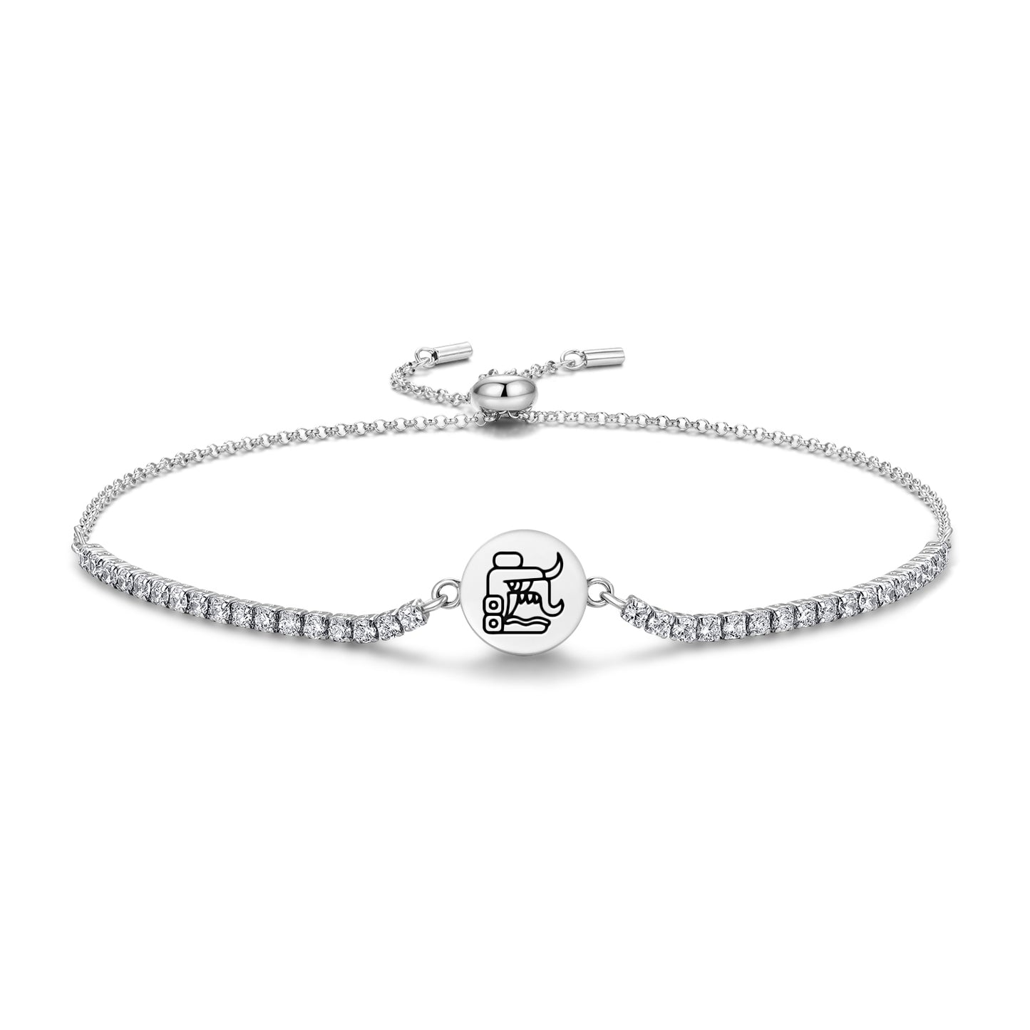 Tohil Mayan Symbols Adjustable Bracelet