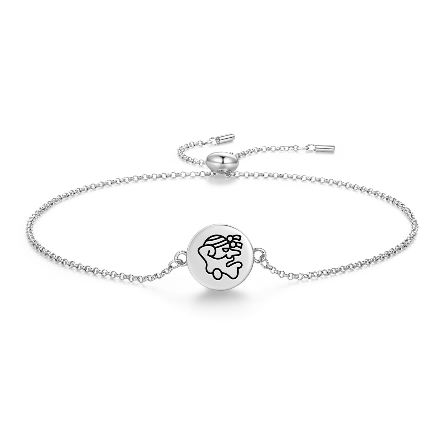 Ek Chuah Mayan Symbols Adjustable Bracelet