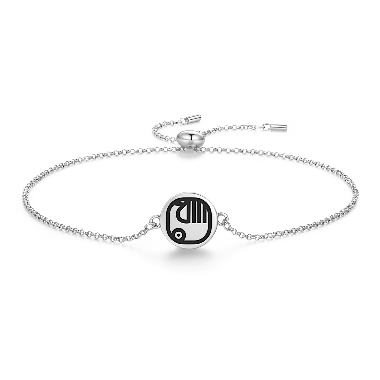 Manik Mayan Symbols Adjustable Bracelet