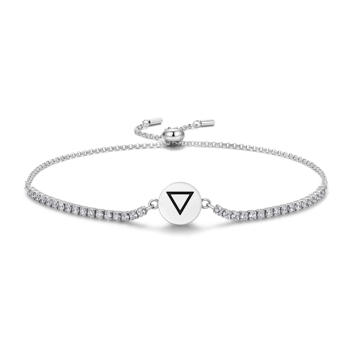 Water Alchemy Symbols Adjustable Bracelet