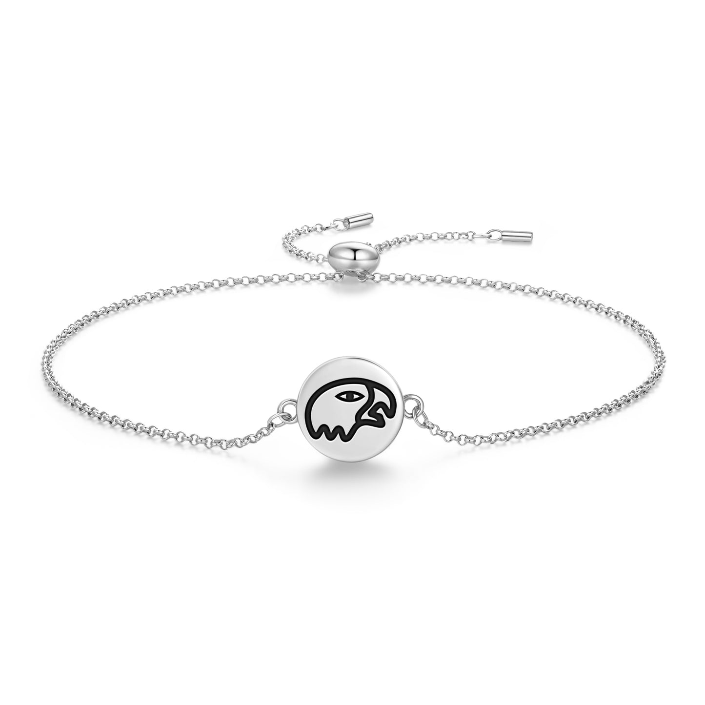 Cuauhtli Aztec Symbols Adjustable Bracelet
