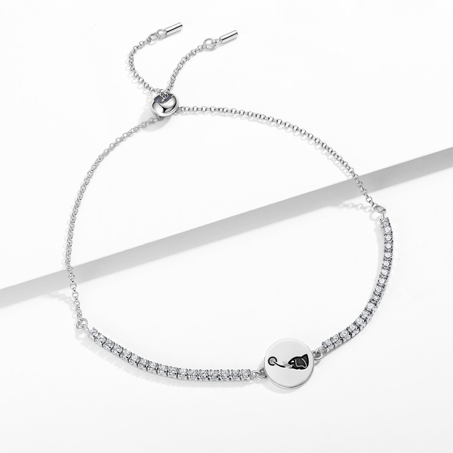 Airavarta – Six tusked Elephant Buddhist Symbols Adjustable Bracelet