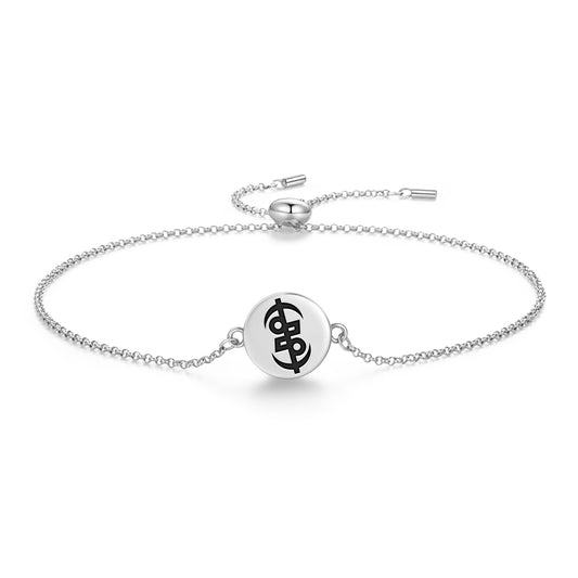 Okuafo Pa Adinkra Symbols Adjustable Bracelet