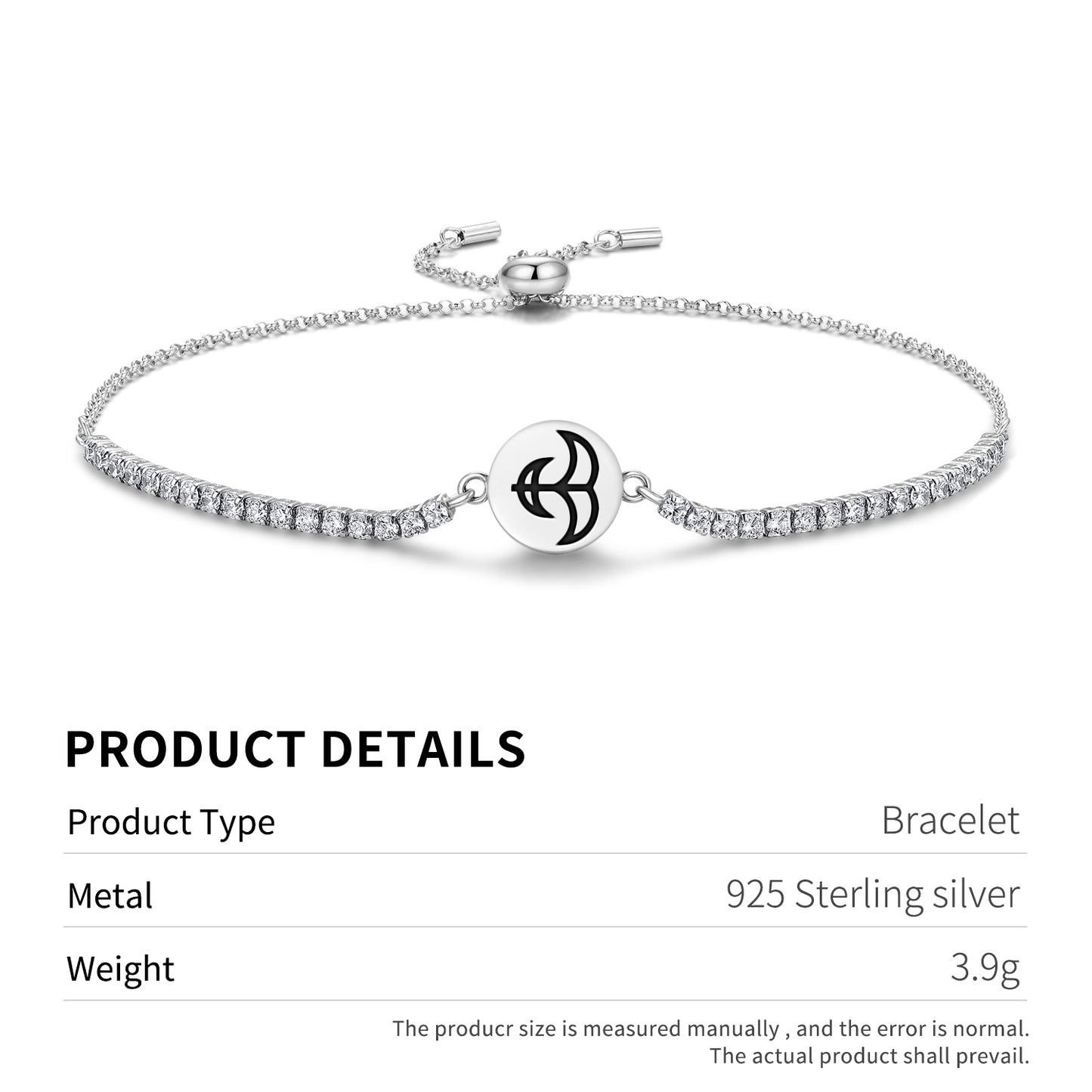 Akoko Nan Adinkra Symbols Adjustable Bracelet