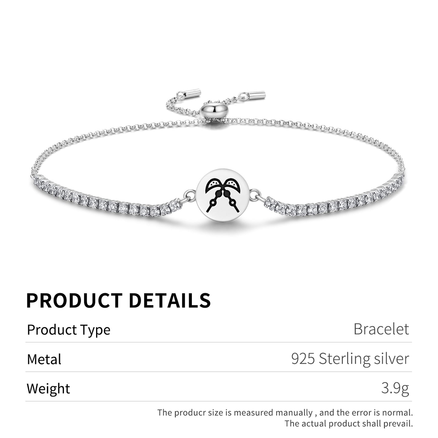 Akofena Adinkra Symbols Adjustable Bracelet