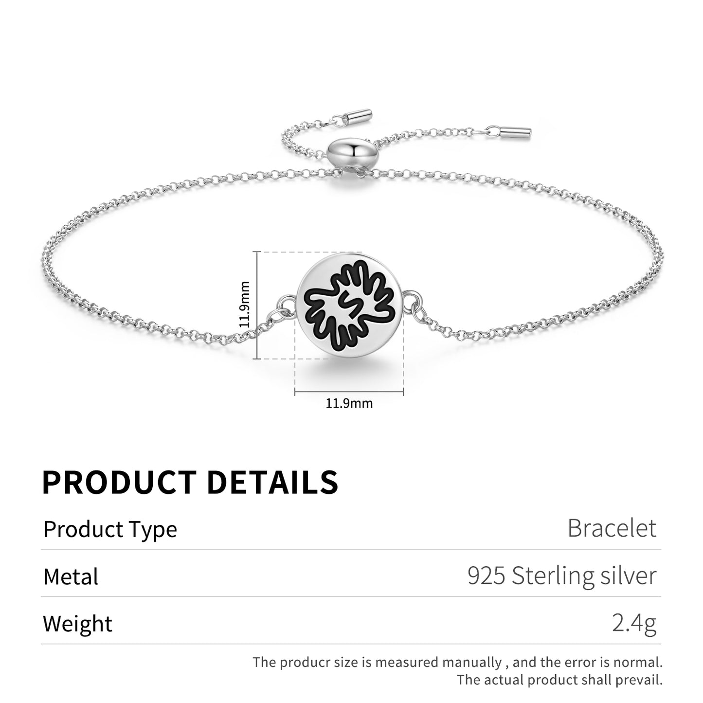 Bi Nka Bi Adinkra Symbols Adjustable Bracelet
