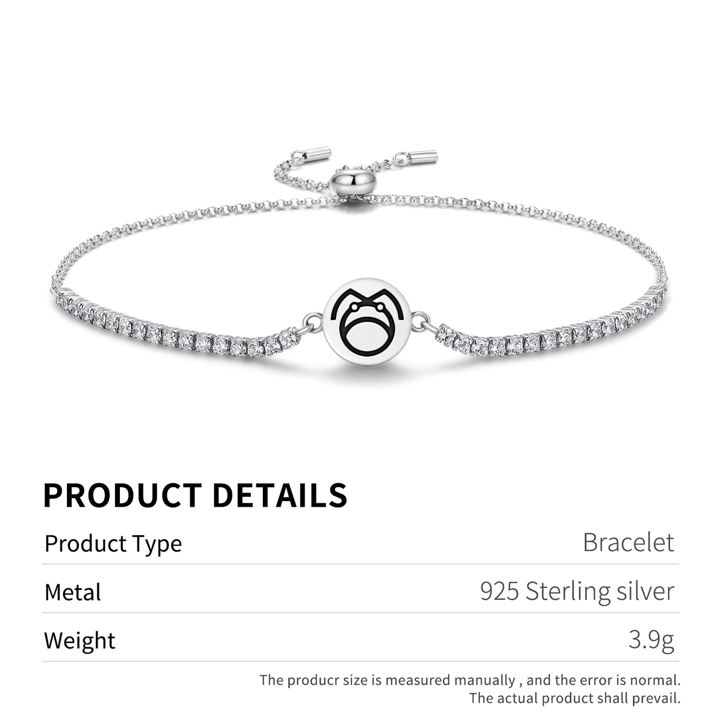 Tsathoggua Lovecraft Symbols Adjustable Bracelet