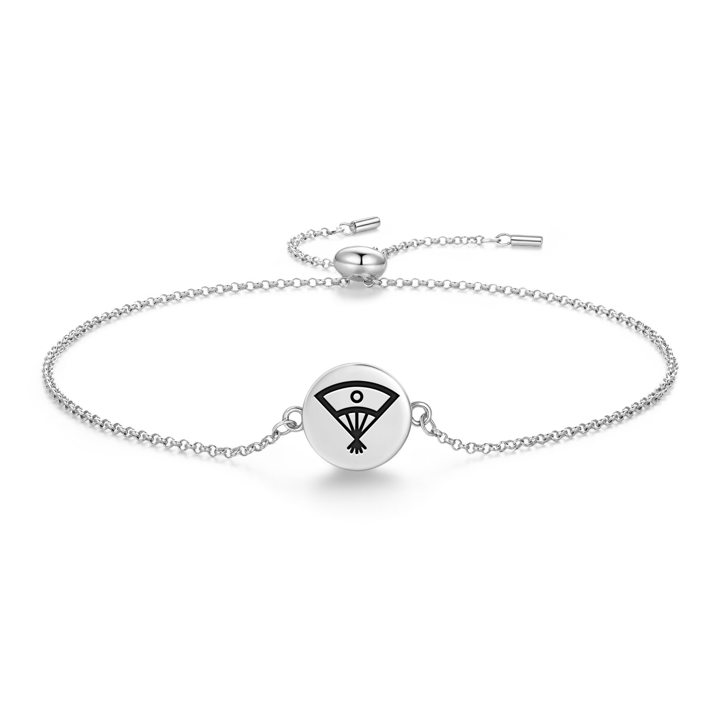 Takayoshi Satake Japanese Symbols Adjustable Bracelet