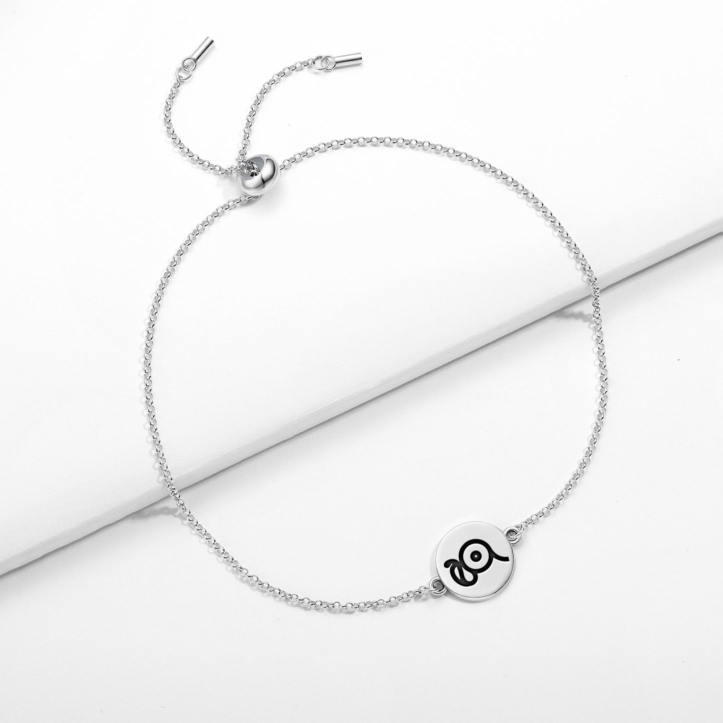 Uraeus Egyptian Symbols Adjustable Bracelet