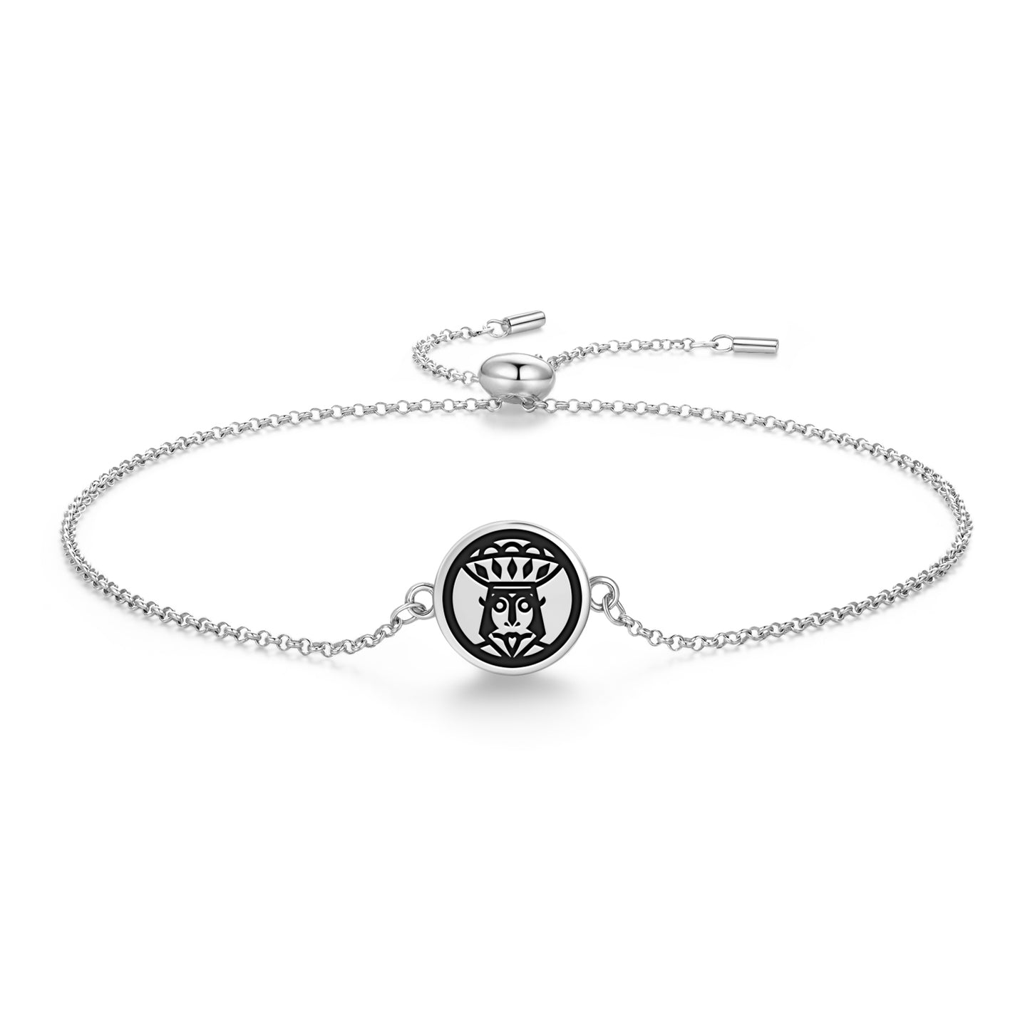Rongo Maori Symbols Adjustable Bracelet
