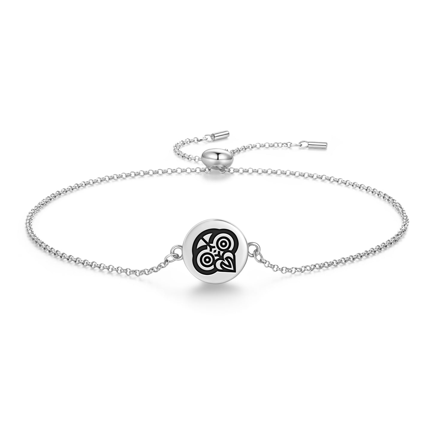 Hei Tiki Maori Symbols Adjustable Bracelet