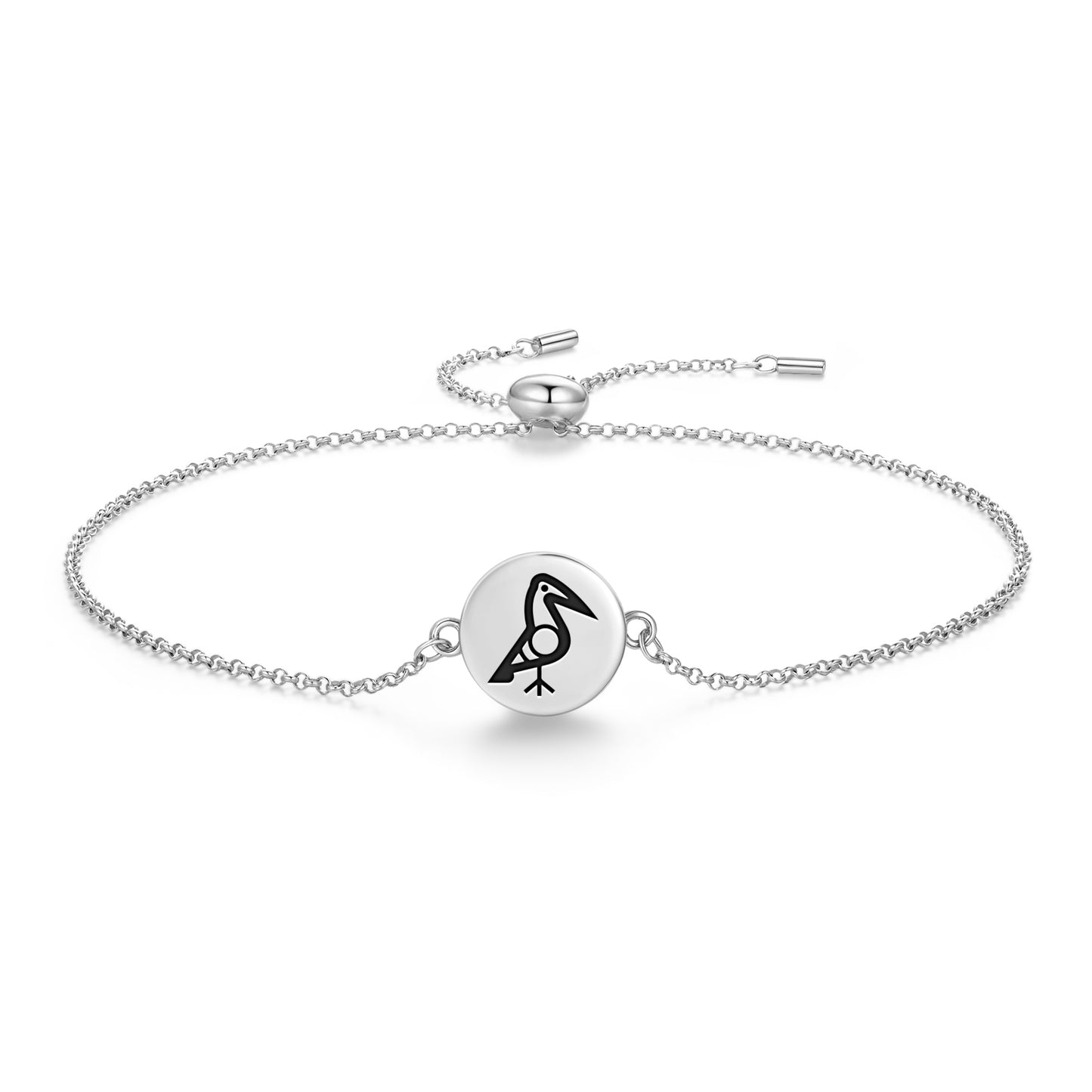 Bird Taino Symbols Adjustable Bracelet