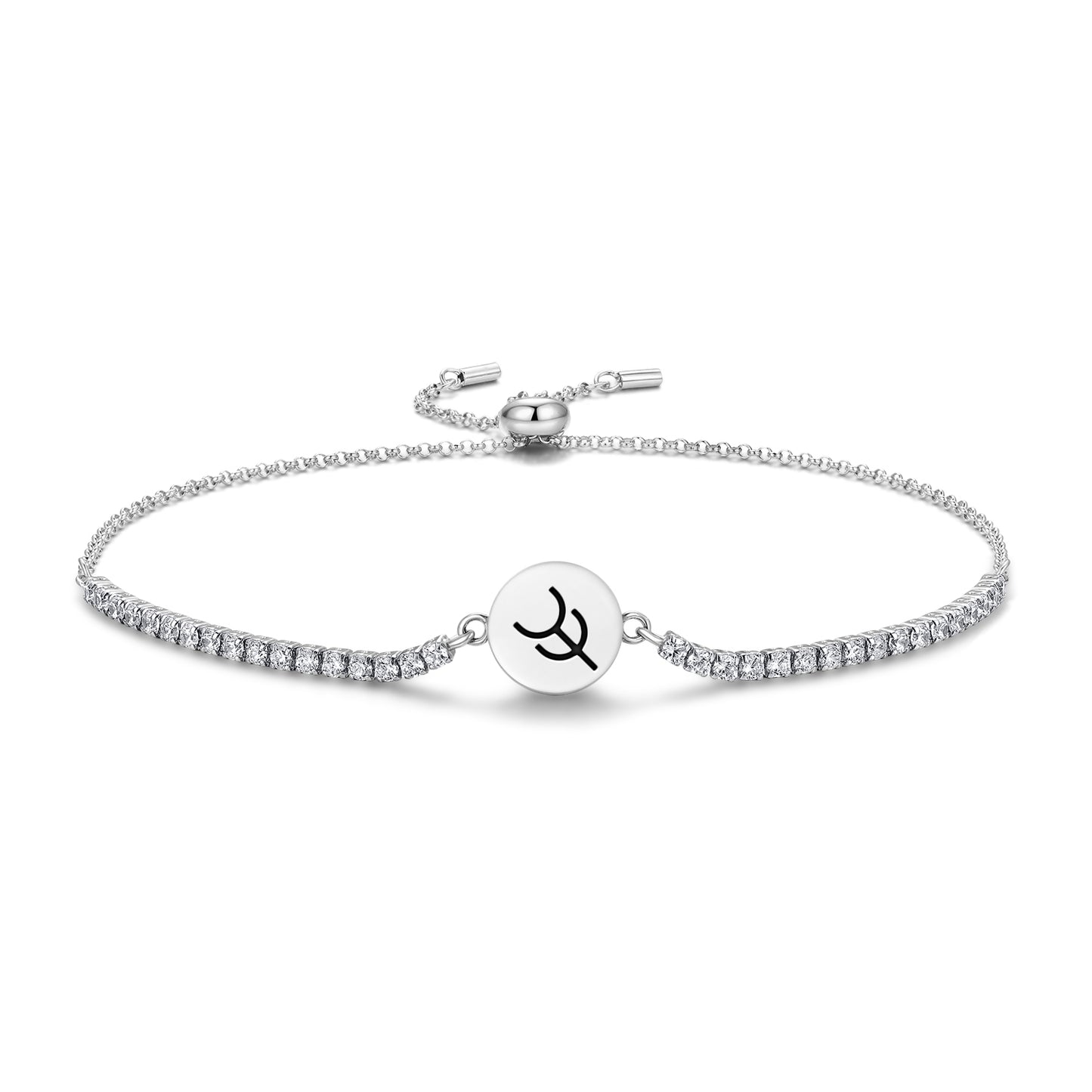 Charity Native Rock Art Symbols Adjustable Bracelet