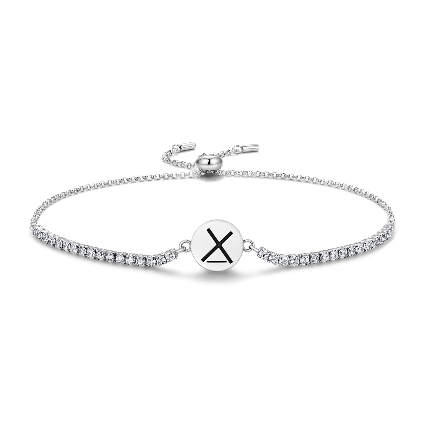 Wise Influence Native Rock Art Symbols Adjustable Bracelet