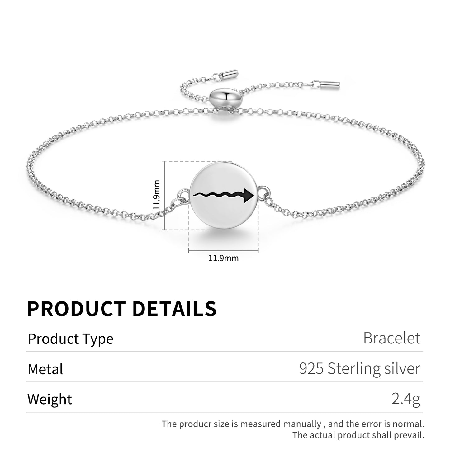 Acceleration Native Rock Art Symbols Adjustable Bracelet