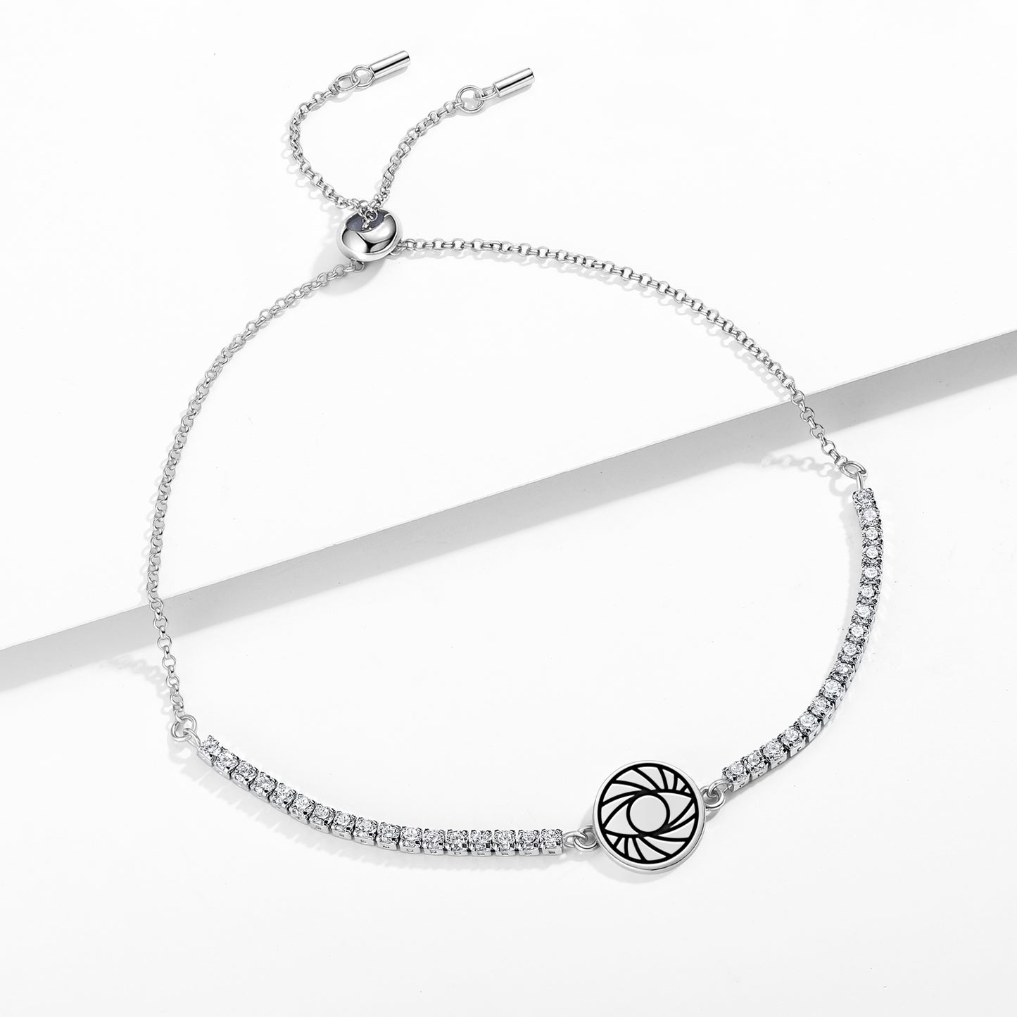 The All-seeing Eye Crop Circles Symbols Adjustable Bracelet