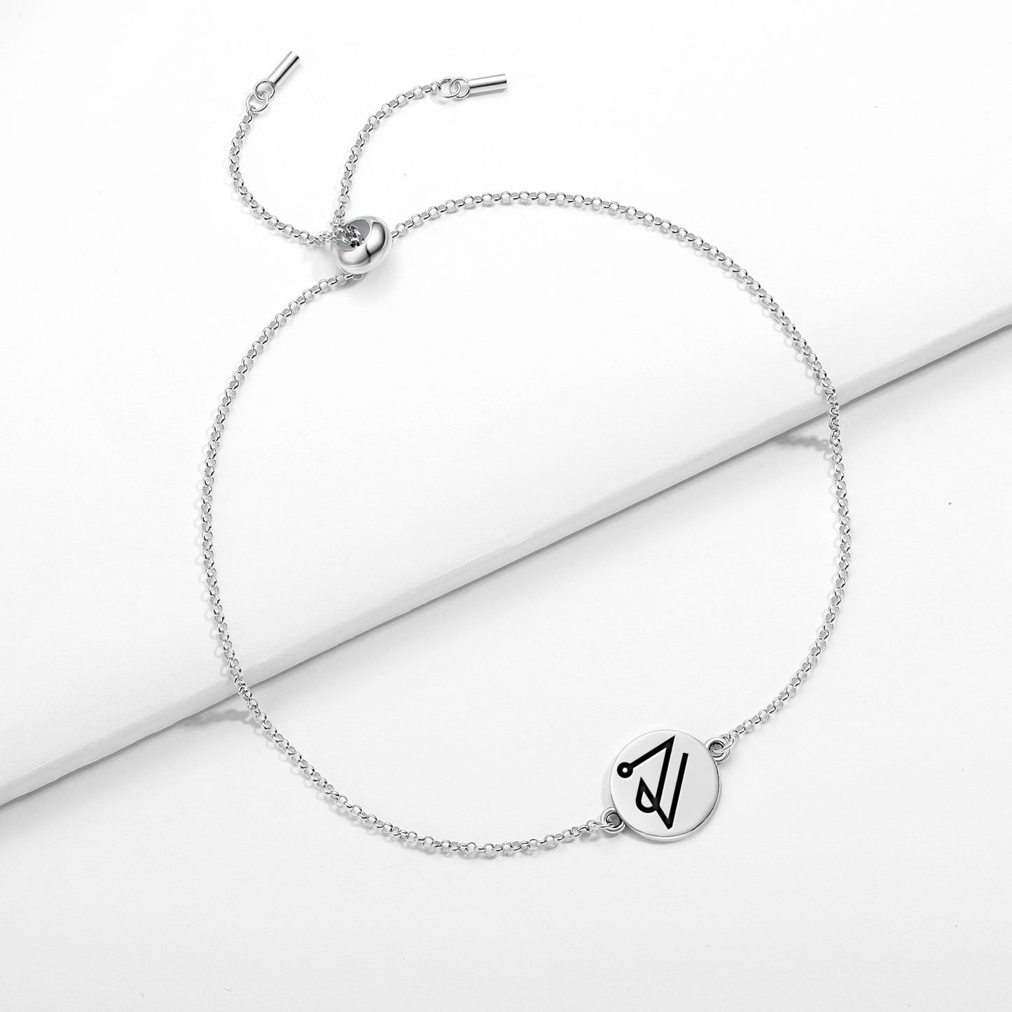 ROCHEL Angels Symbols Adjustable Bracelet