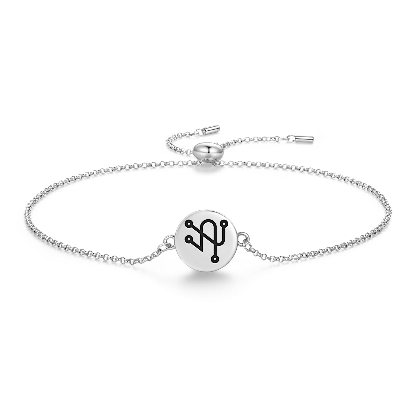 HAAMIAH Angels Symbols Adjustable Bracelet