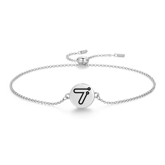MENADEL Angels Symbols Adjustable Bracelet