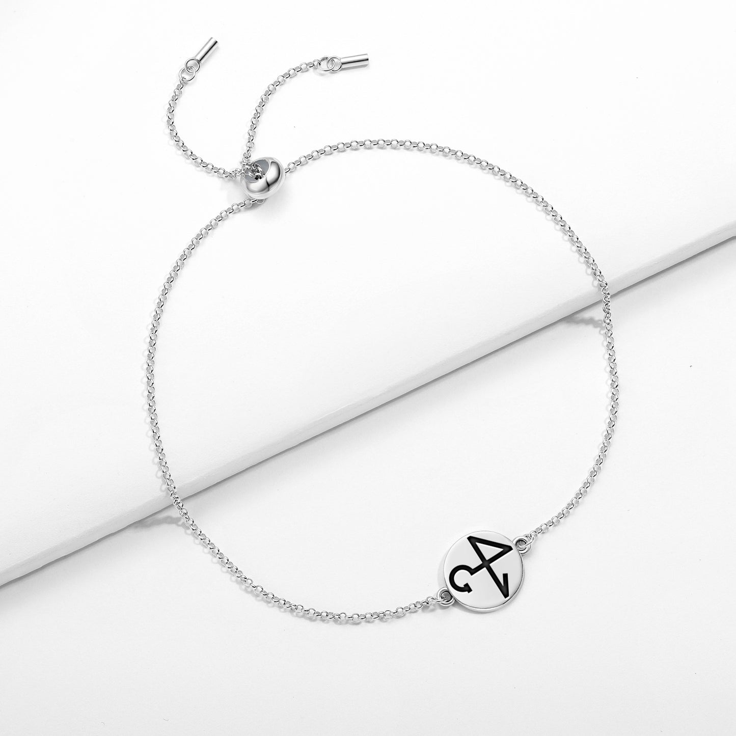 SEHEIAH Angels Symbols Adjustable Bracelet