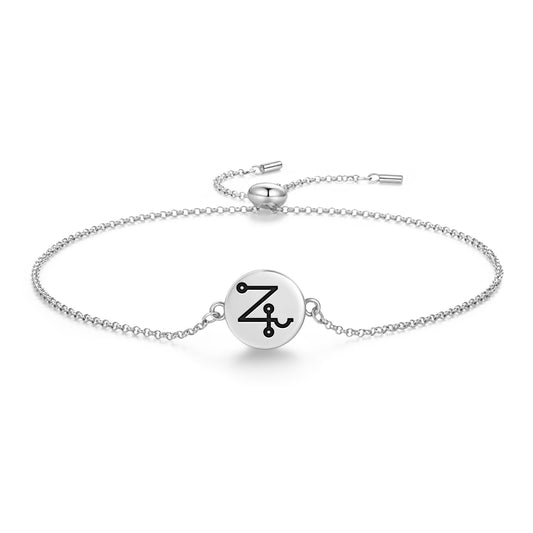 LEUVIAH Angels Symbols Adjustable Bracelet