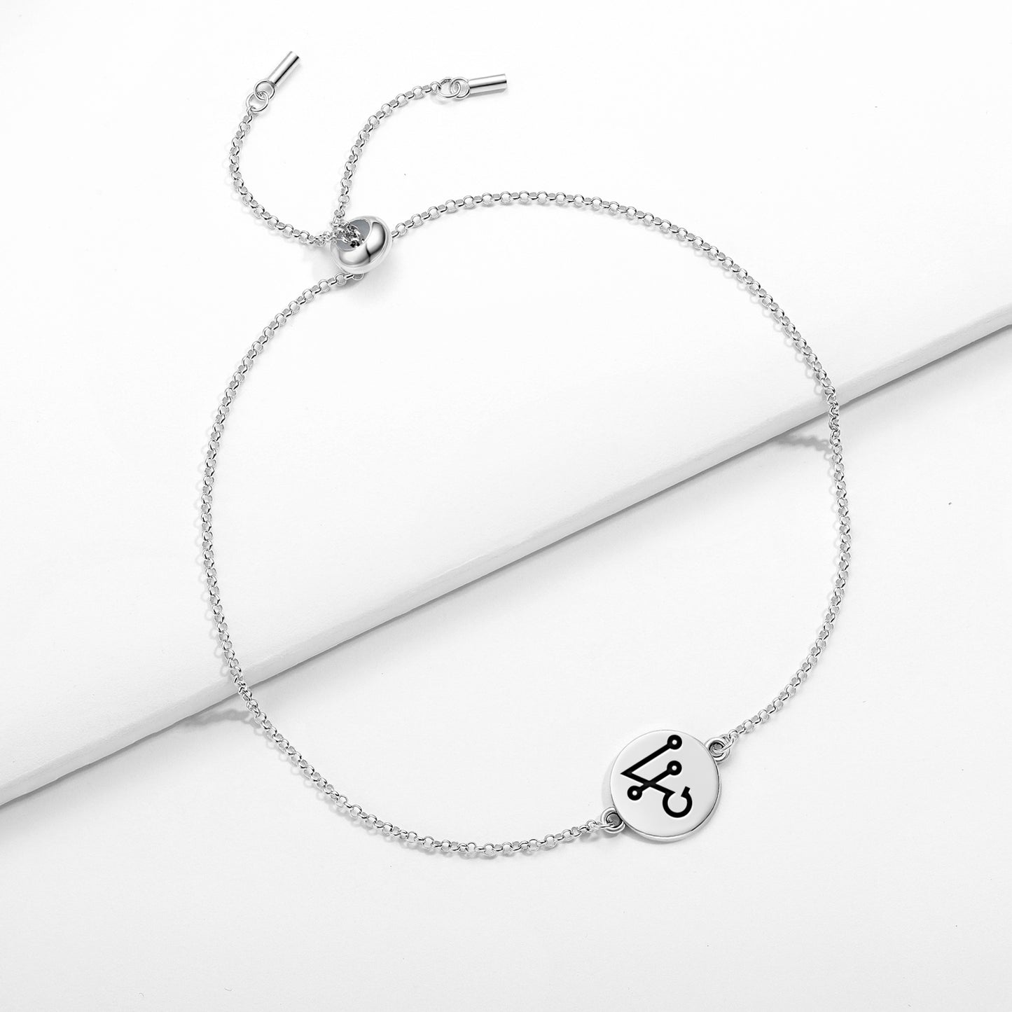 ALADIAH Angels Symbols Adjustable Bracelet