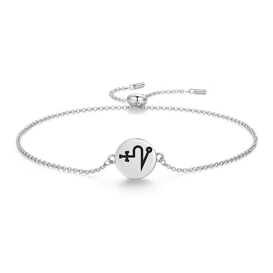HAHAIAH Angels Symbols Adjustable Bracelet