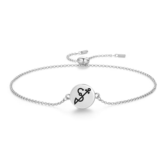 ACHAIAH Angels Symbols Adjustable Bracelet