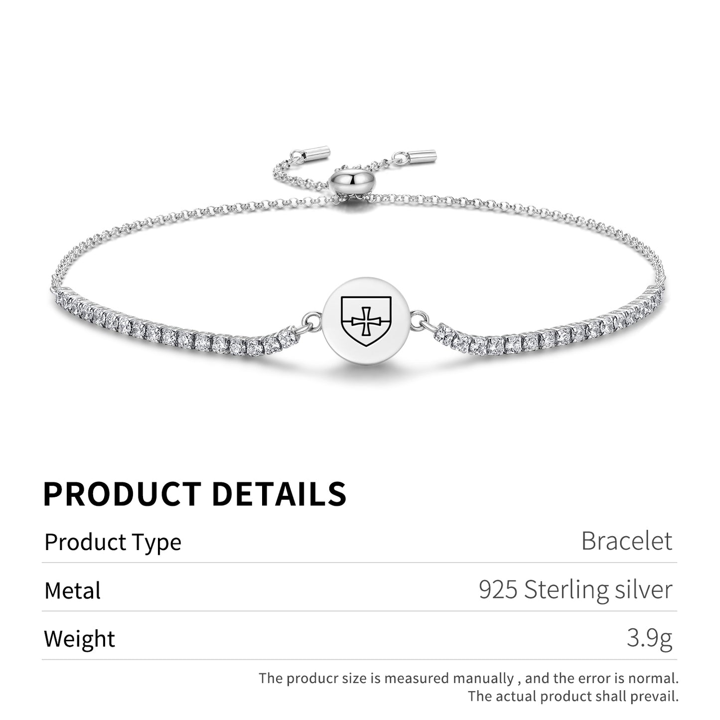 Coat of arms Knights Templar Templar Symbols Adjustable Bracelet