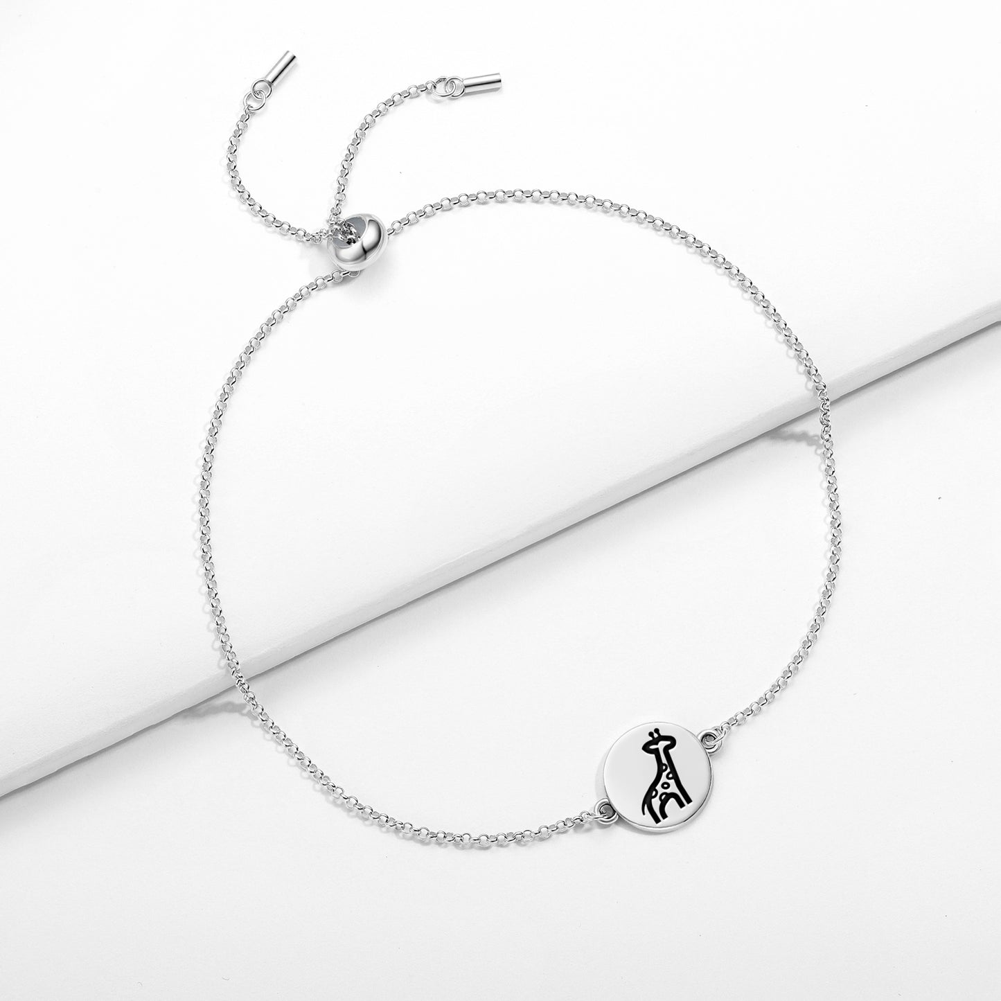 GIRAFFE Animal Symbols Adjustable Bracelet