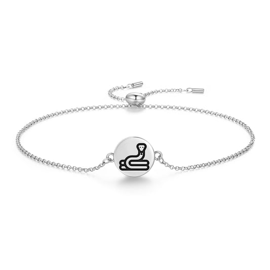 SERPENT Animal Symbols Adjustable Bracelet