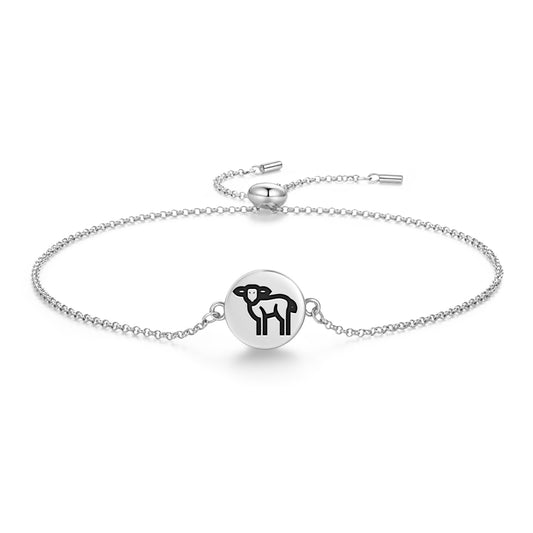 LAMB Animal Symbols Adjustable Bracelet