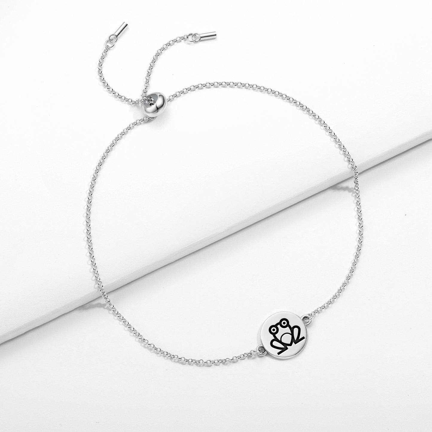 FROG Animal Symbols Adjustable Bracelet
