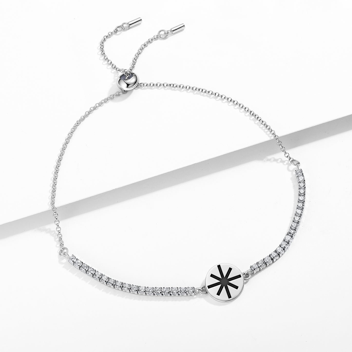 Zvaigzne Latvian Symbols Adjustable Bracelet