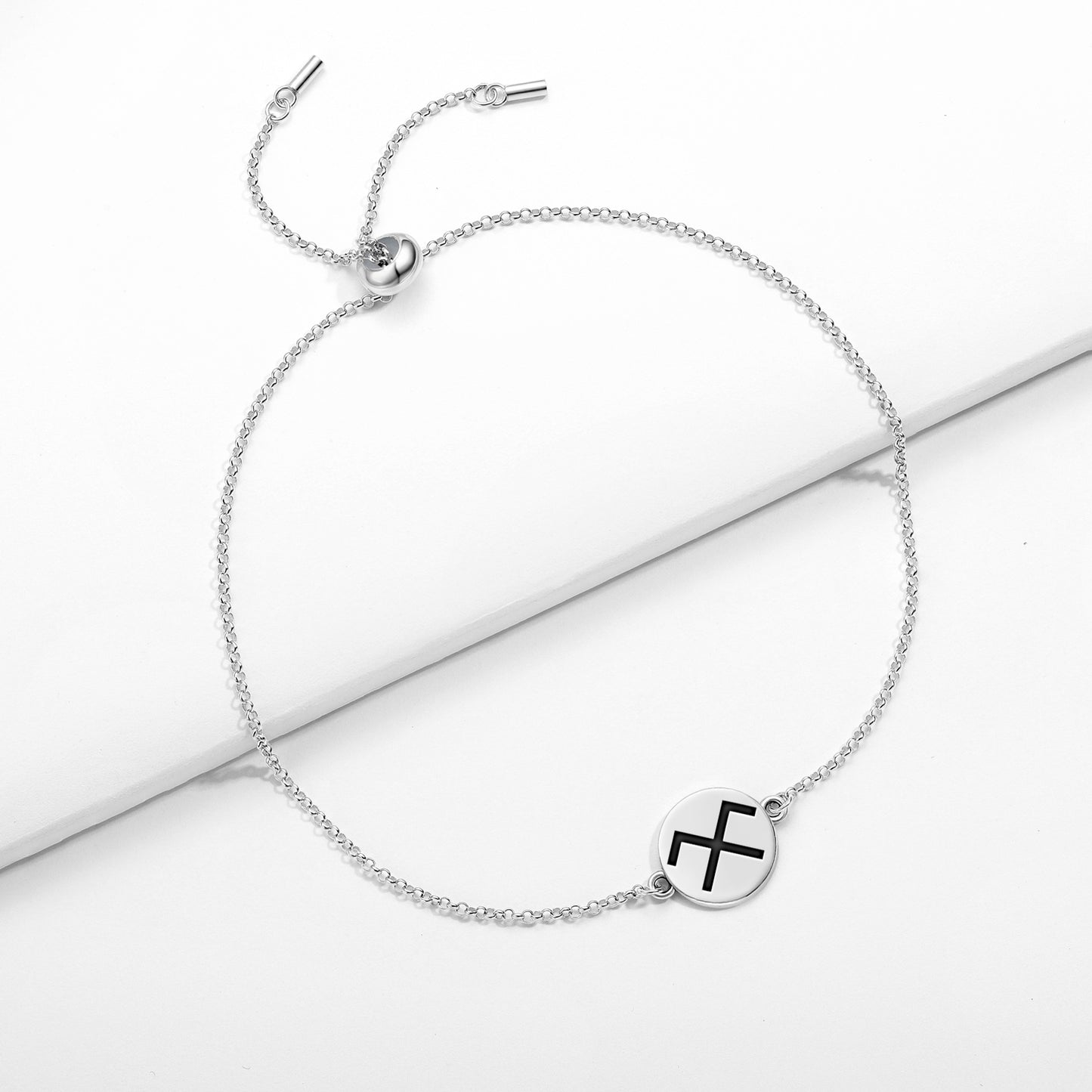 Jumis Latvian Symbols Adjustable Bracelet