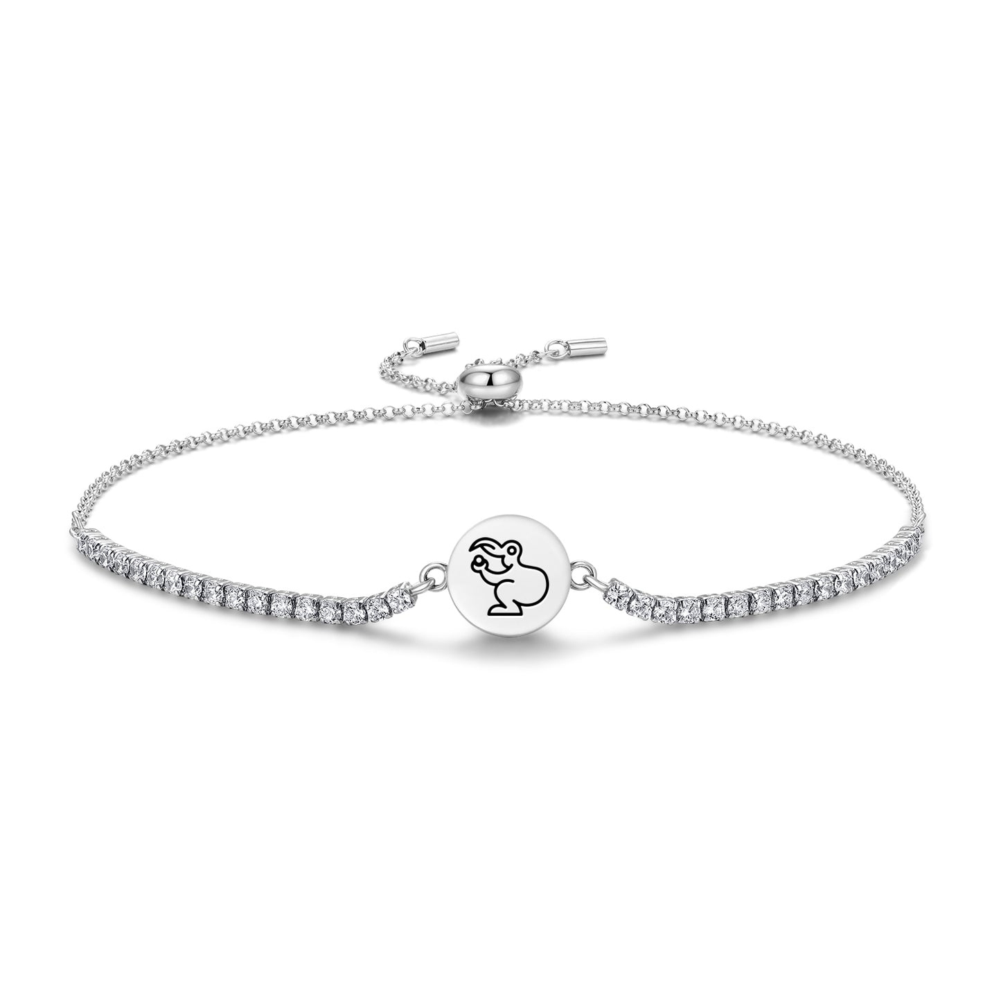 Moai tangata manu Easter Island Rapa Nui Symbols Adjustable Bracelet