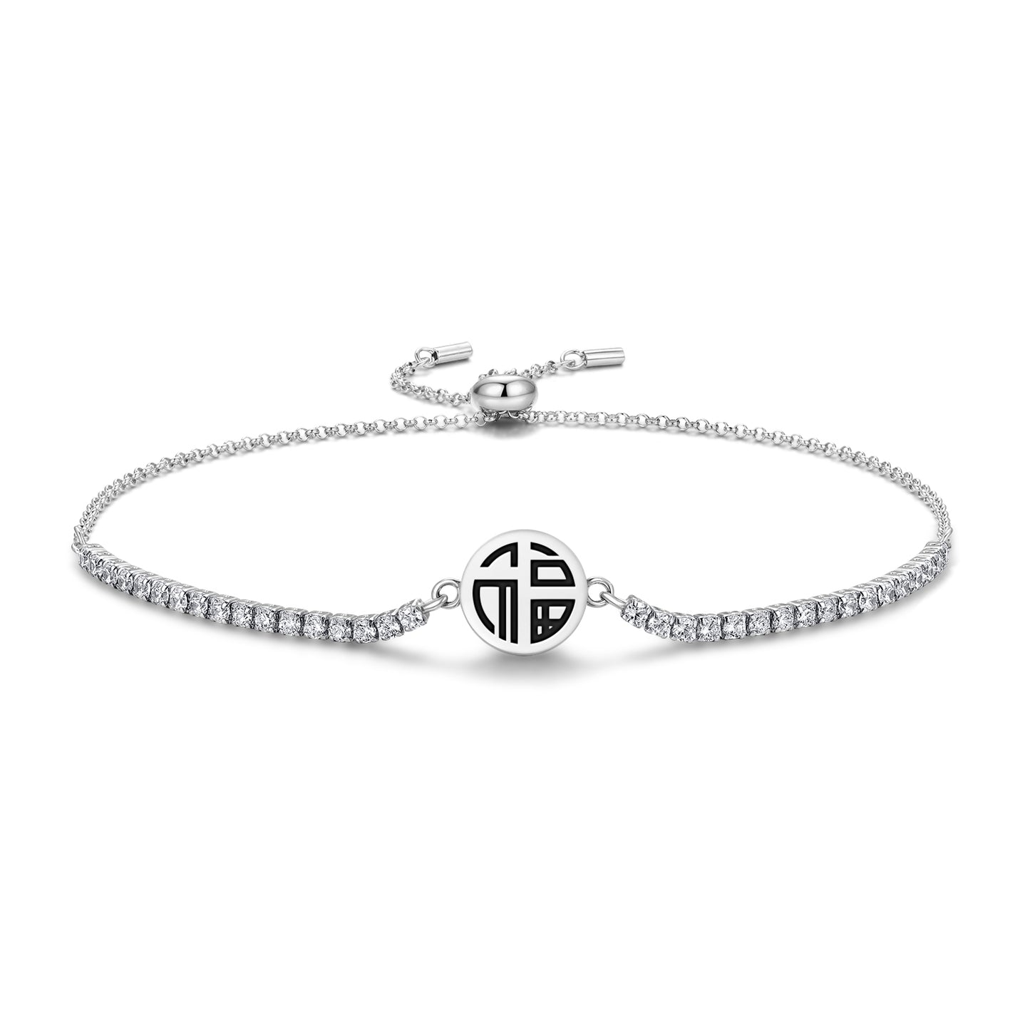 Lu – Luck Chinese Symbols Adjustable Bracelet