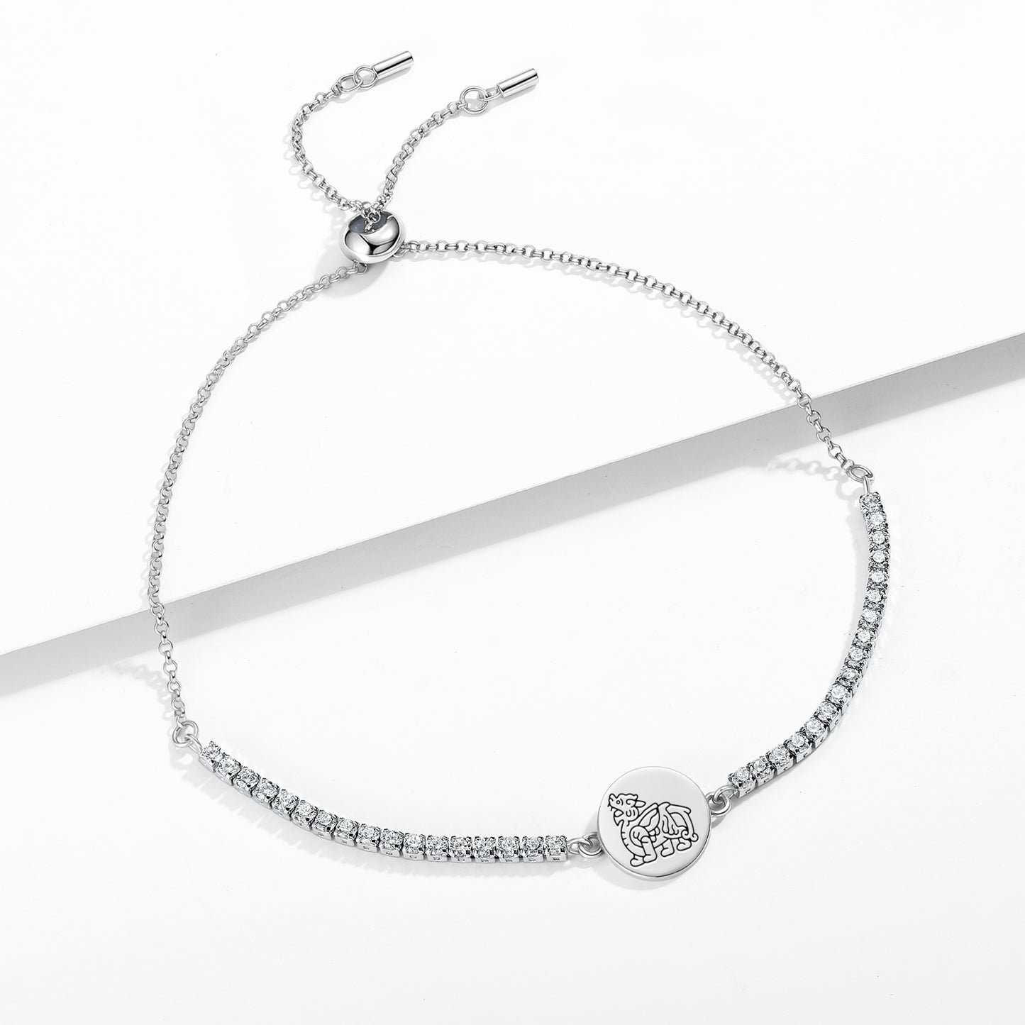 Chi Lin Feng shui Symbols Adjustable Bracelet